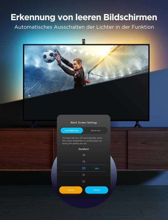 Оригинална Govee подсветка за телевизор (Ambilight ефект) 55-65"