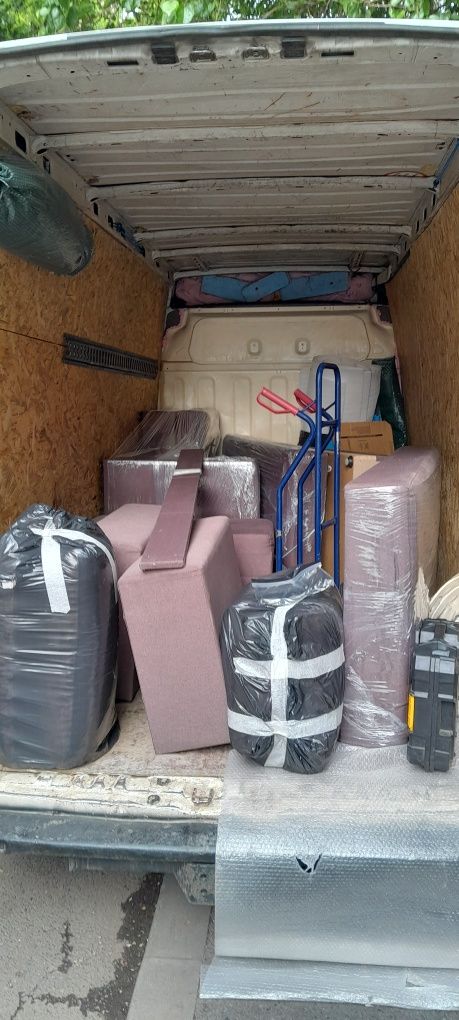 Transport marfă bagaje mobilă, București, manipulare în două persoane