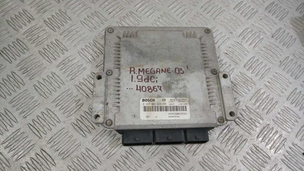 Компютър Компютри Renault Megane 1.9dCi 2004г. 8+ Броя