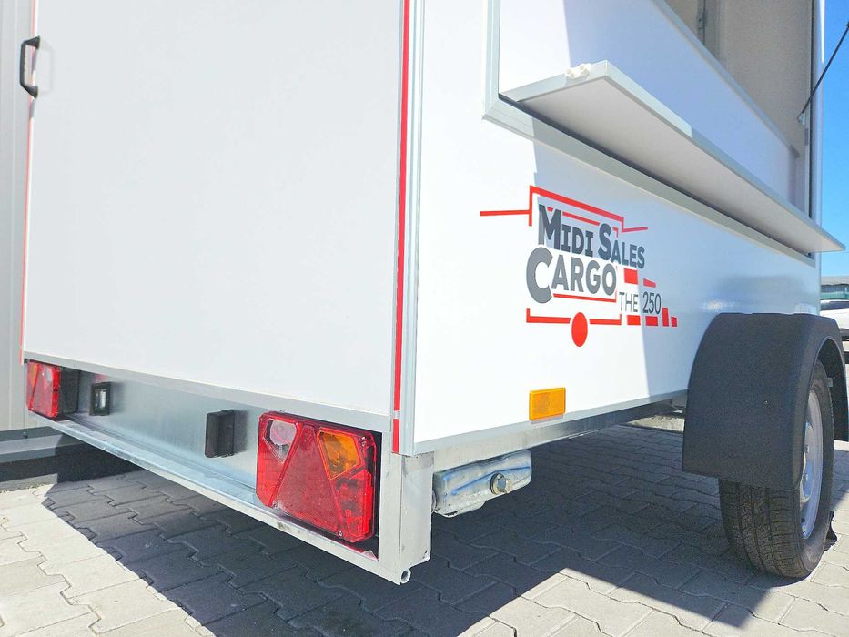 Remorca comerciala fast-food 2.50m x 1.50m - TOMPLAN THE 251.00
