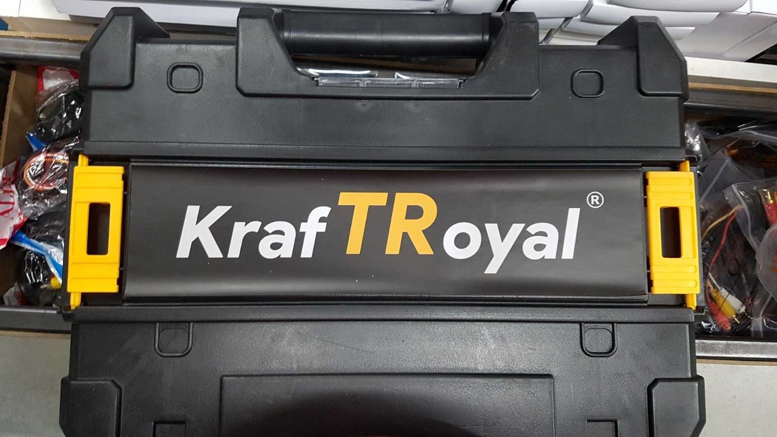Акумулаторен нов винтоверт Kraft Royal 36V с 2 батерии и куфар