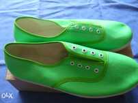 Tenisi Dama Sport "SP" NEON,Din Panza,Spania,Noi In Cutie,Marime 40
