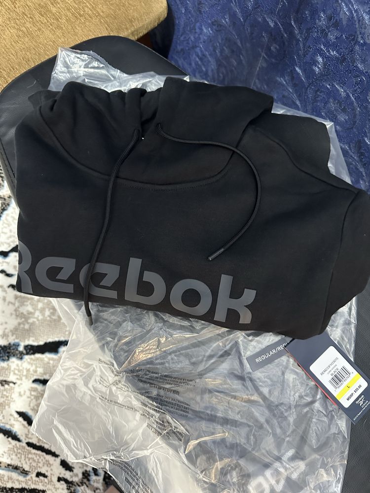 Reebok pullover hoodie р.L