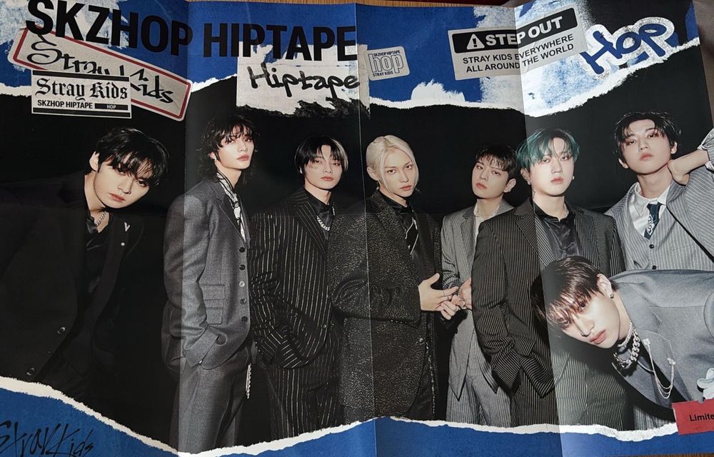 Kpop Album Stray Kids-SKZ Hop Lumited Edition