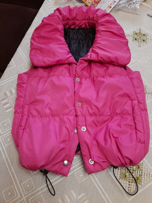 Зимно палто-сребърна лисица,Зимни якета ..топли ,лекикета,топло