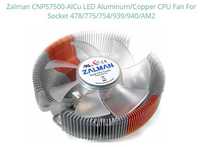 Cooler procesor Zalman LED Aluminu/Cupru + Procesor AMD socket AM2
