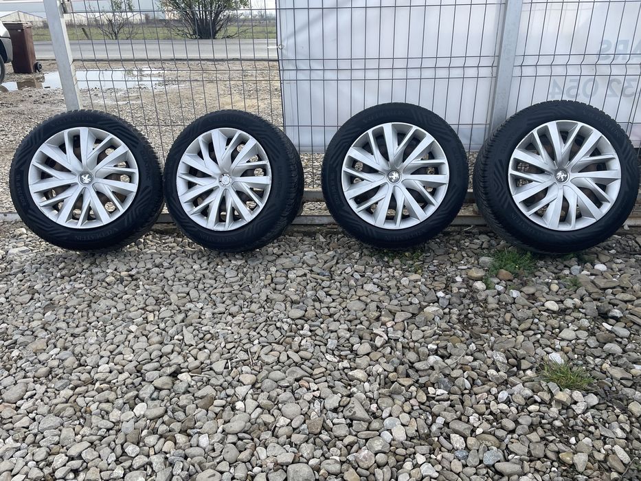 Roti cu cauciucuri iarna 205 55 16 Peugeot Citroen Ford