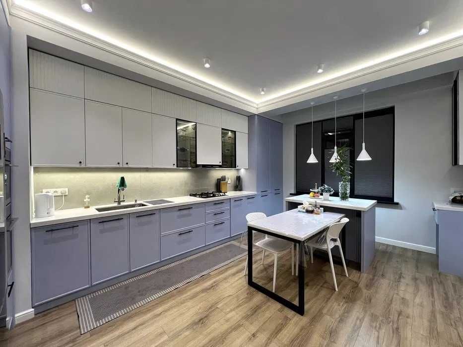 Квартира 3 комнаты 106 м² с ремонтом и мебелью | ЖК HILMAR