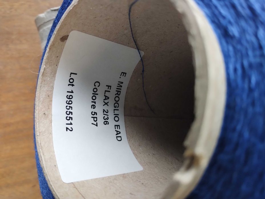 Прежда 100% лен, 100% памук и други на бобини