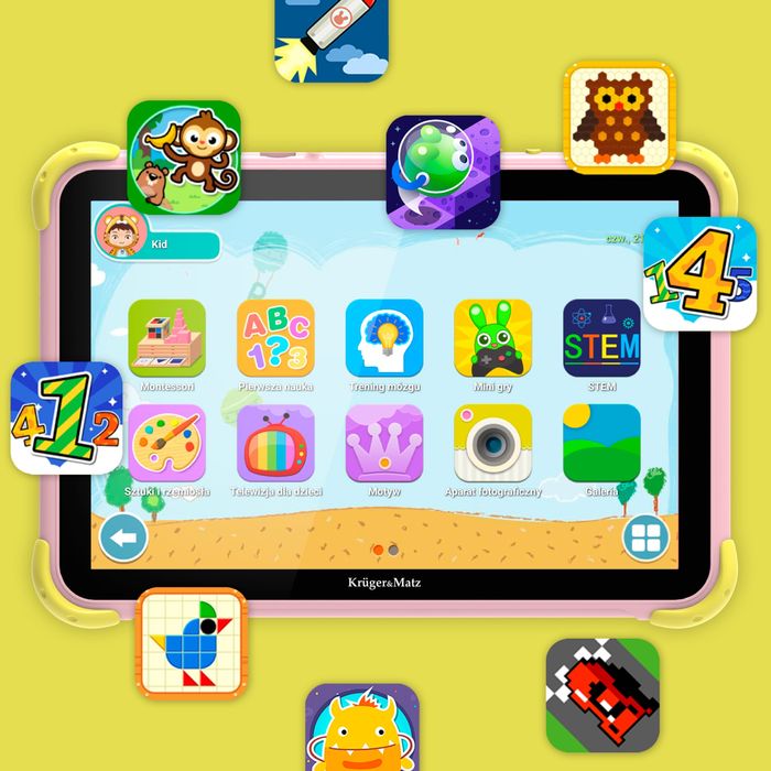 Tabletă Copii Android 8 Inch Fun 808 Kruger&Matz