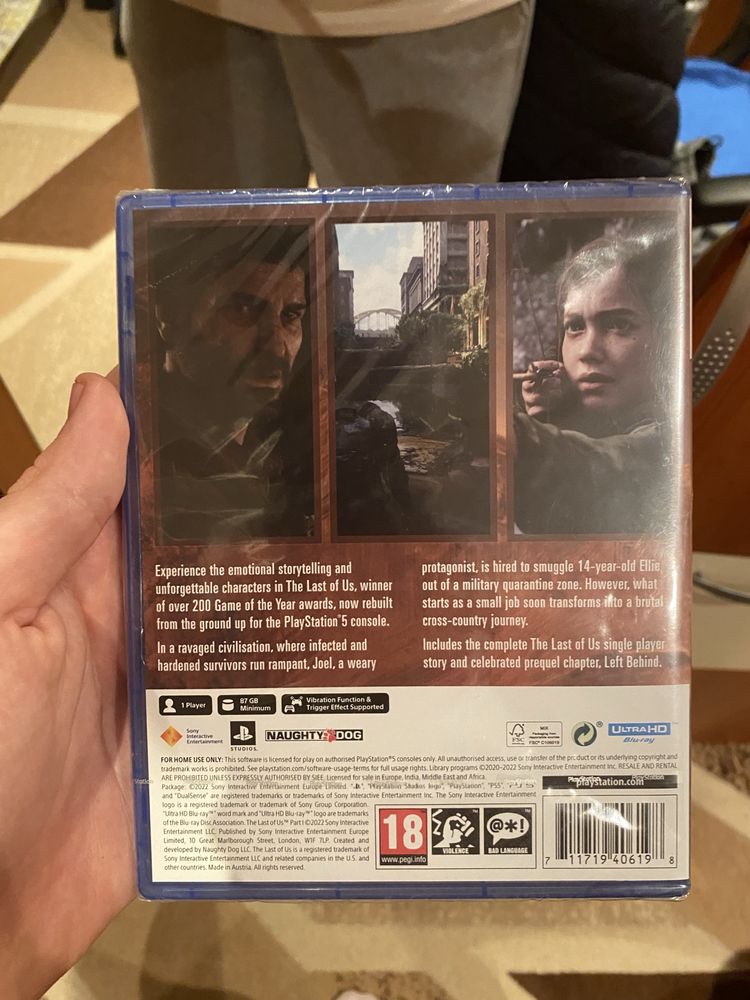 ЧИСТО НОВА!!! The Last of Us Part 1 за PlayStation 5
