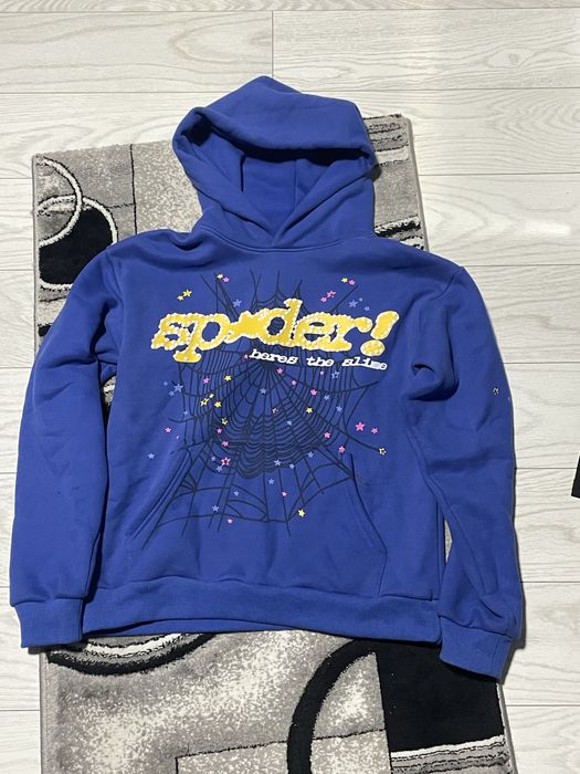 Hanorac Spider albastru marimea S
