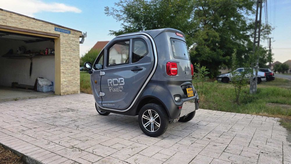 Masina electrica cu 3 roti RDB PIXEL, 45km/h, Fara permis