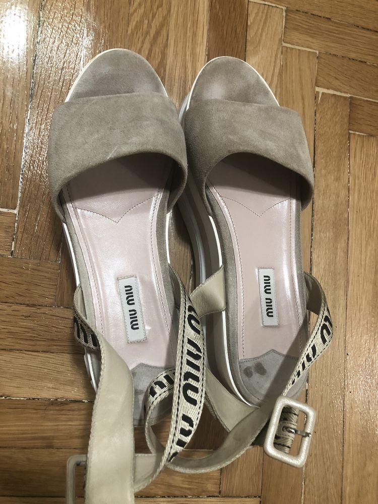 Vand sandale piele MIU MIU