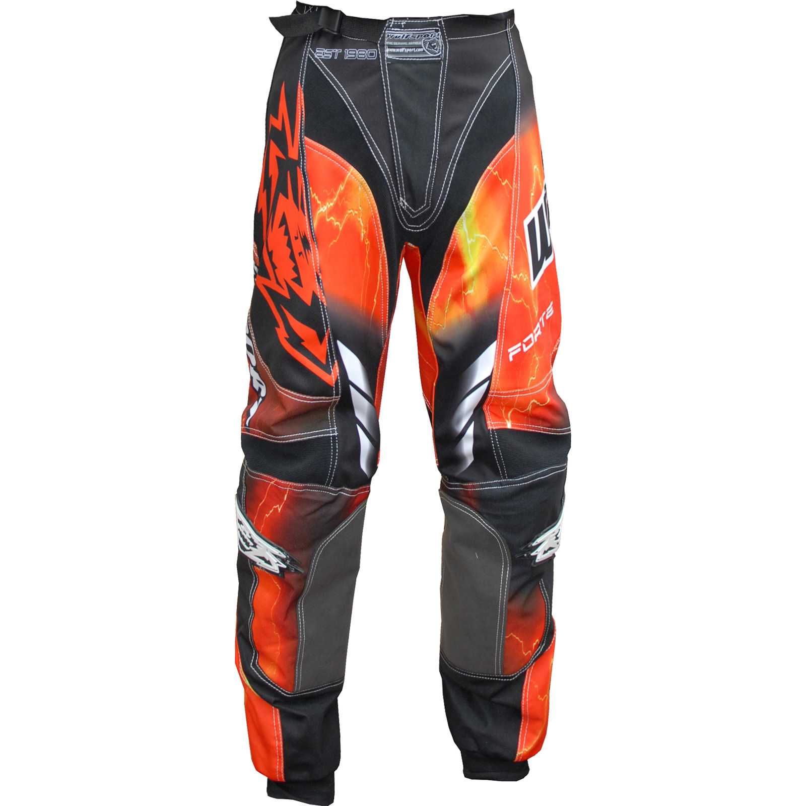 Pantaloni motocross atv Forte Wulfsport negru 34