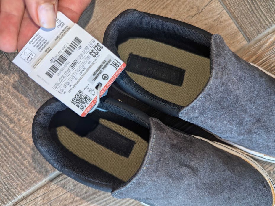 Zara pantof-expadrila Slip-On Casual Charcoal masura 32/33 baieti/fete