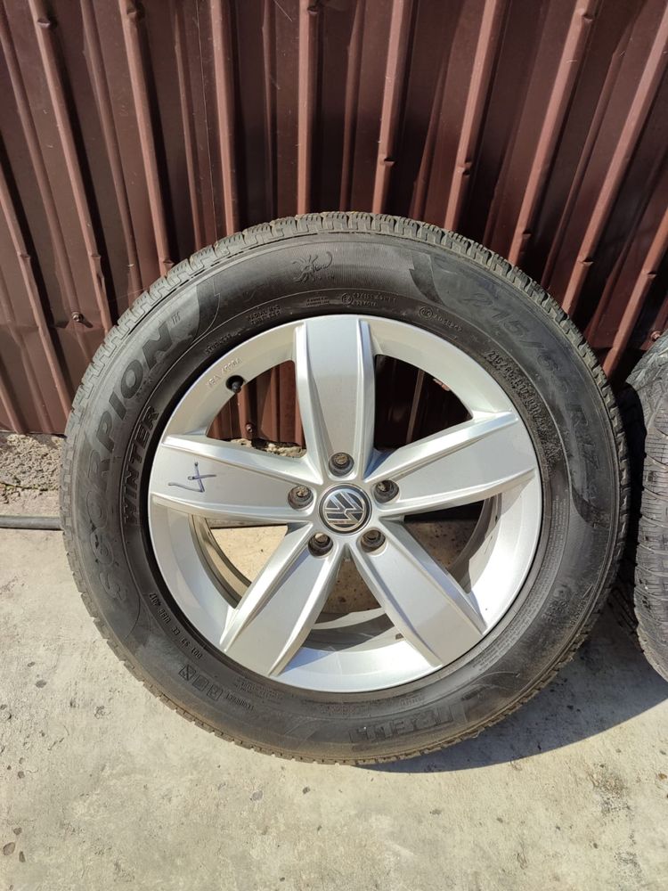 Jante 17 Vw Tiguan 2017 215 65 17 Pirelli 2017