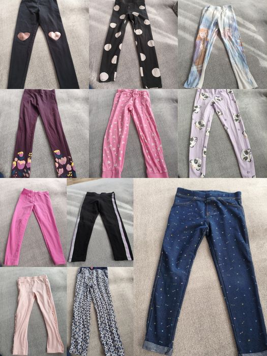 Lot 11 perechi de colanți fetițe 116