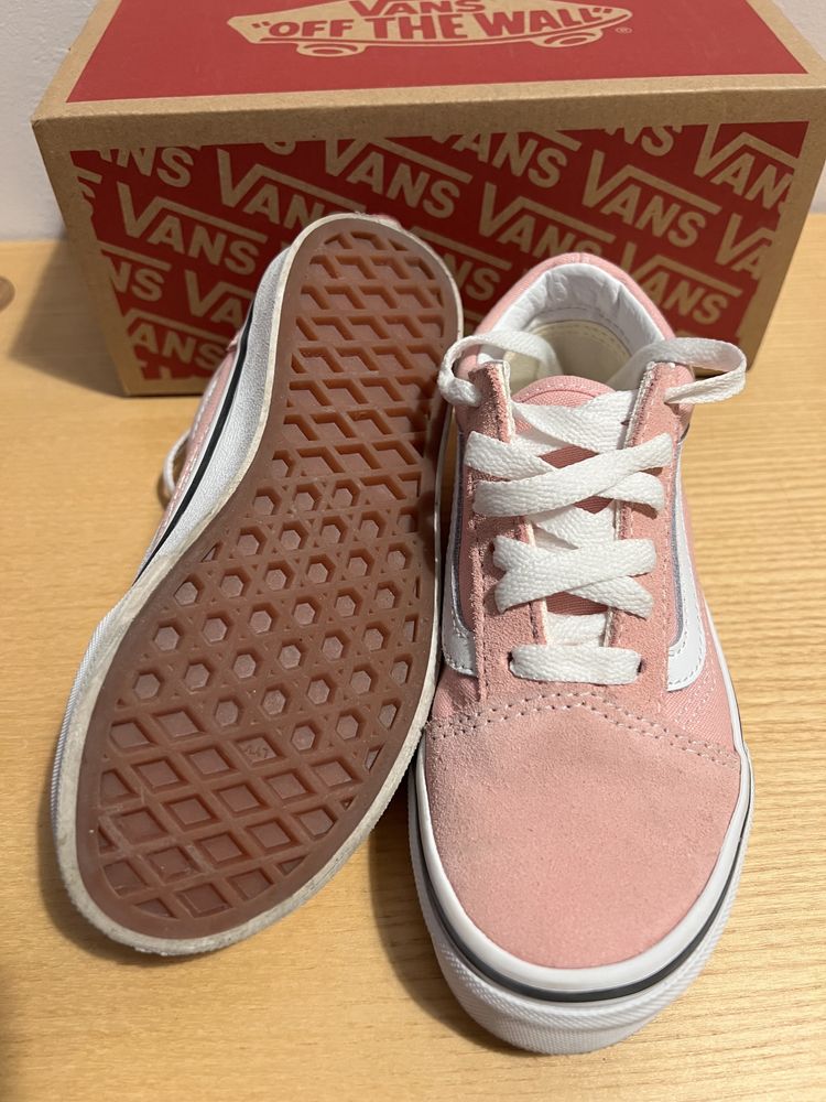 Vans - детски гуменки / кецове / маратонки в светло розово