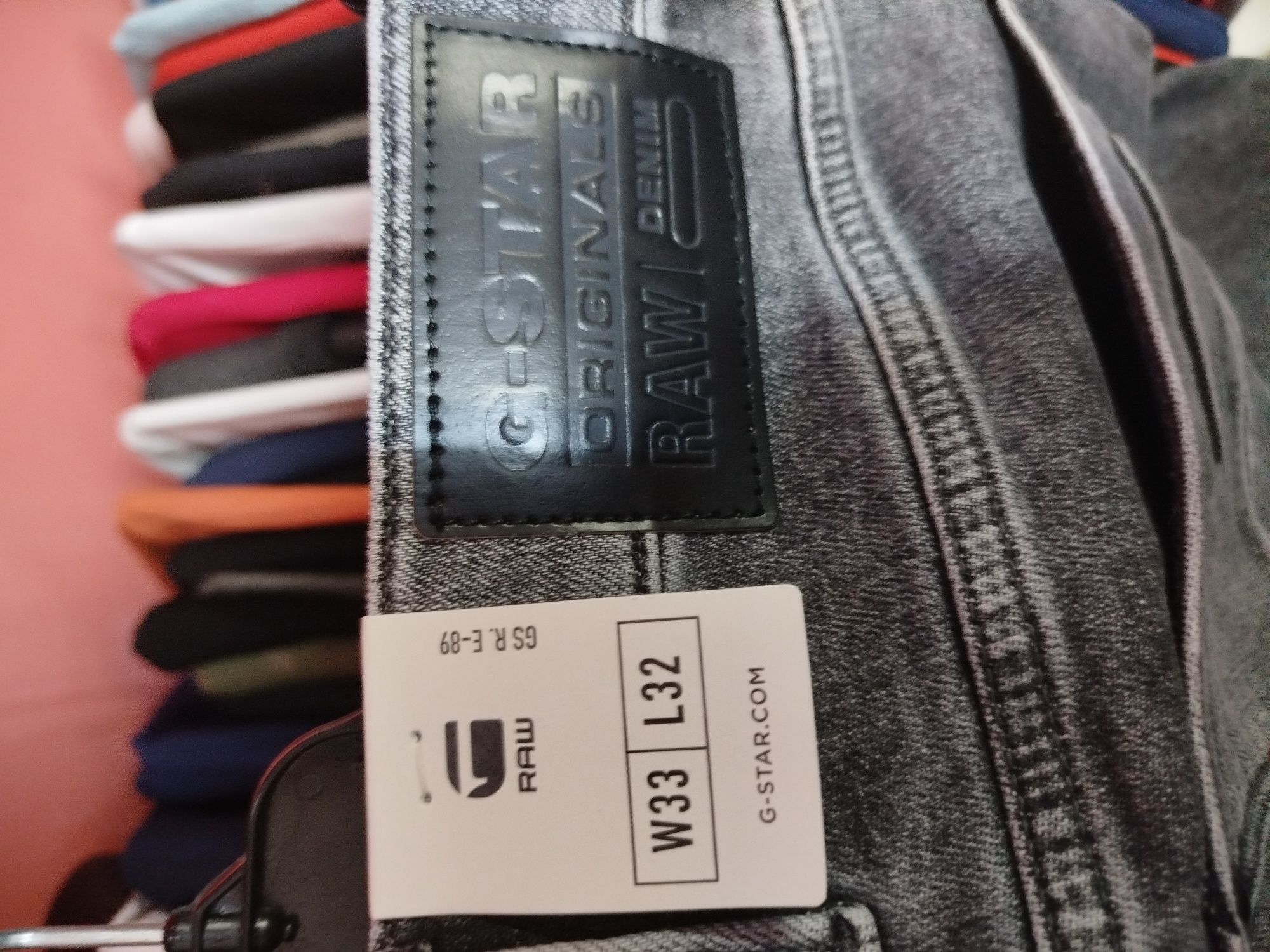 Оригинални дънки G-Star Raw Revend W33 L32 нови мъжки Skinny