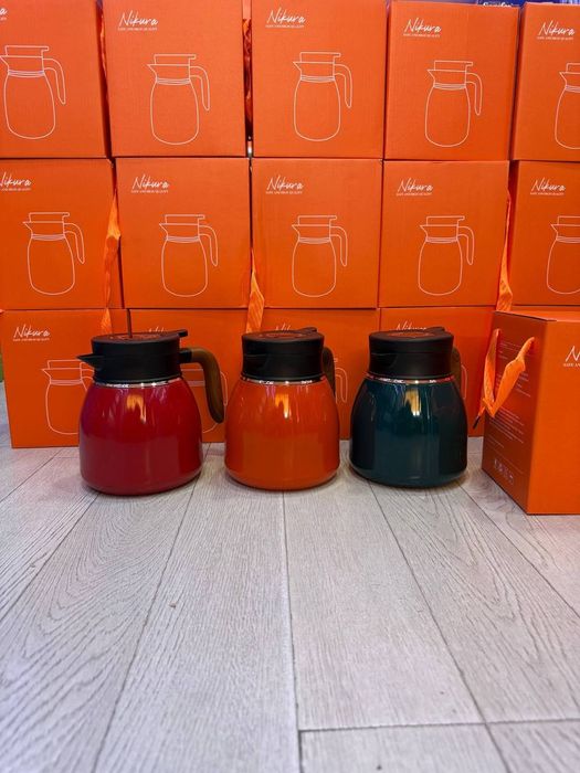 BOOOM SKIDKA Термос 1,1 litrli va 1,6 litrli Ichida setkasi bor.