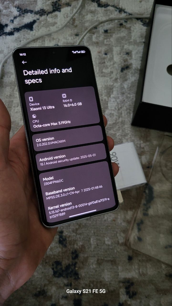Xiaomi 13 Ultra 16+16/512 gb Full kamplekt yangi