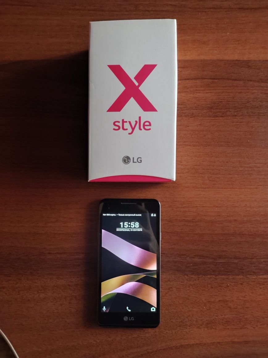 Смартфон LG K200DS X Style + MicroSD карта