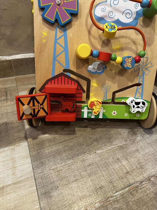 Проходилка уокър дървена