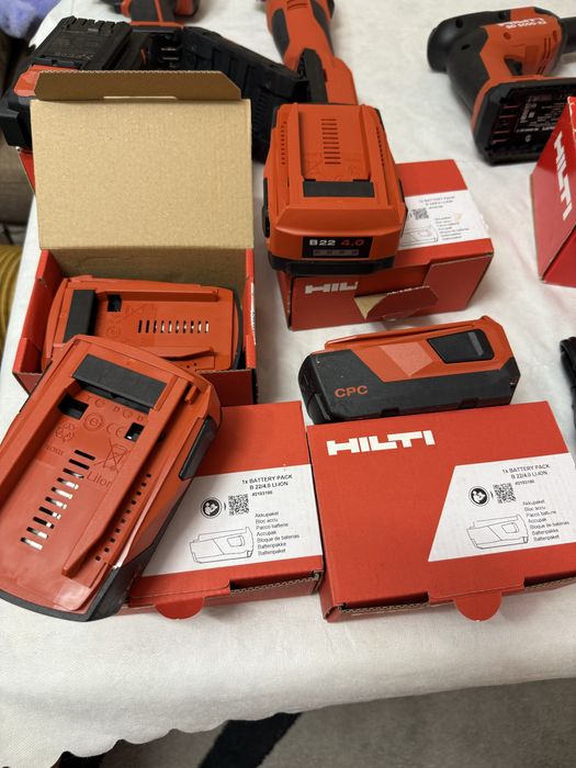 Нови! Батерии HILTI B22-4ah CPC боди Произв: 11/2025