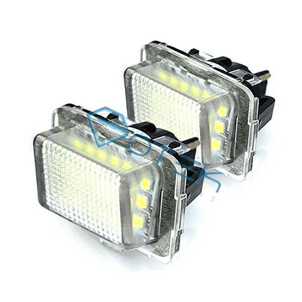 Lampi numar inmatriculare LED Mercedes W204, W212, W216, W221