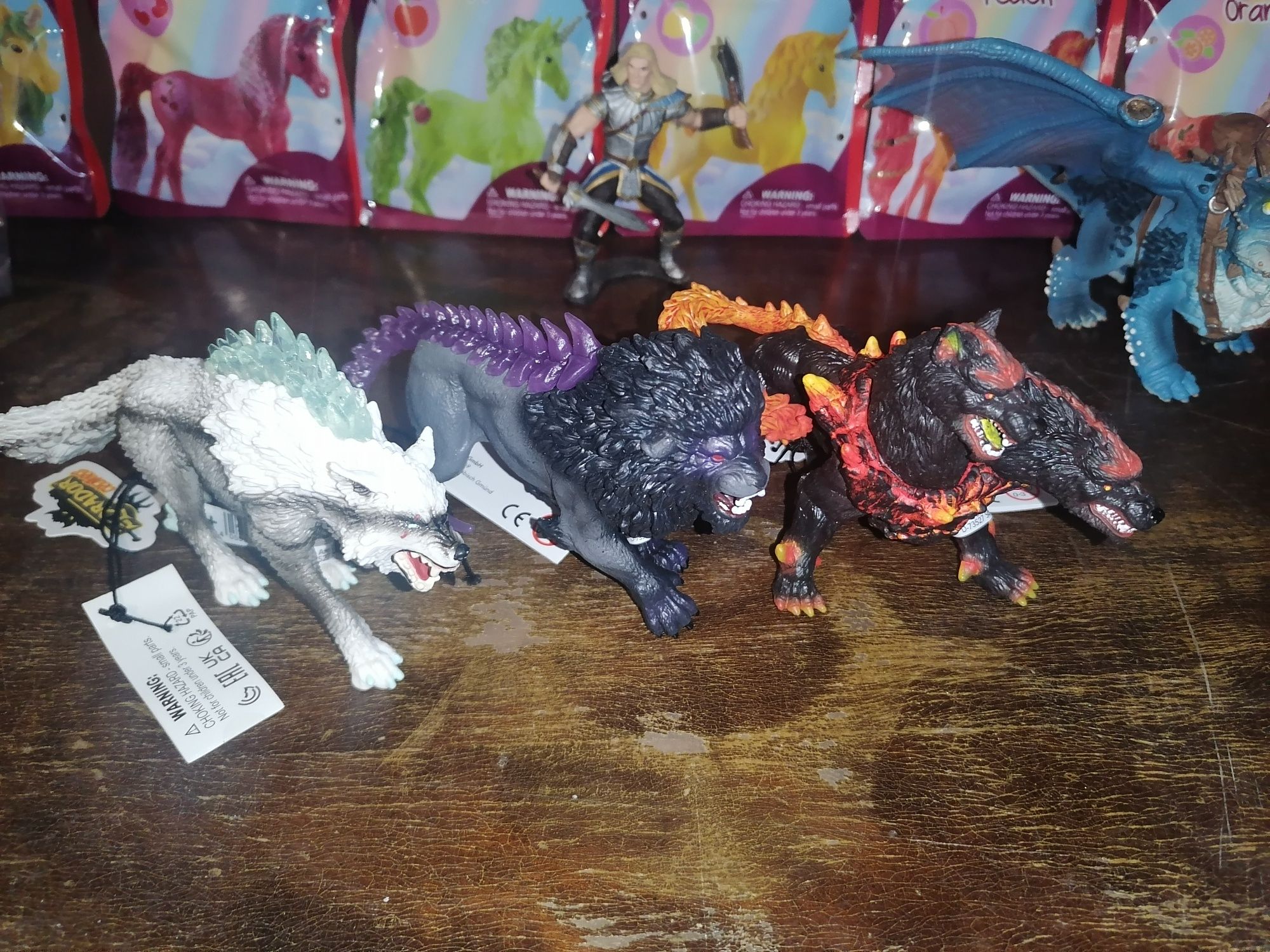 Огромен комплект лот фигурки играчки човечета Schleich Шлайх