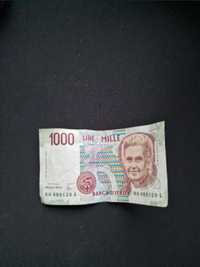 Bancnota 1000 lire italia