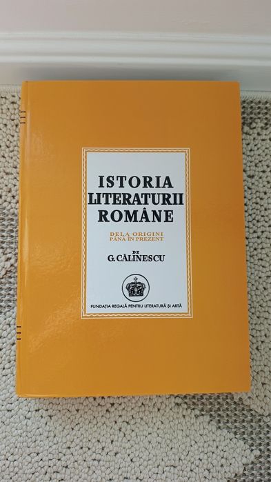 Istoria literaturii române de la origini până în prezent