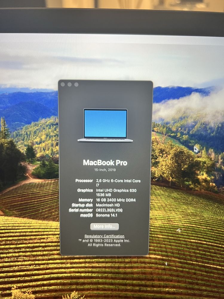 Ocazie!!! Macbook pro 2019 touch bar
