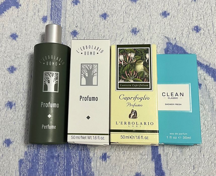 Apa de parfum L’Erbolario Uomo, Caprifoglio, Clean Classic Shower