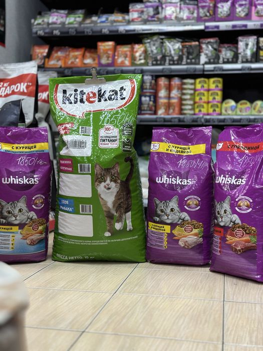 Китекет вискас корм для кошек