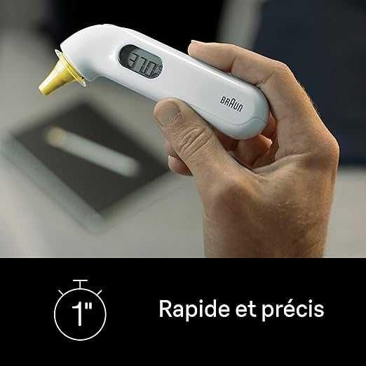 Ушен инфрачервен термометър за ухо Braun ThermoScan 3 IRT3030