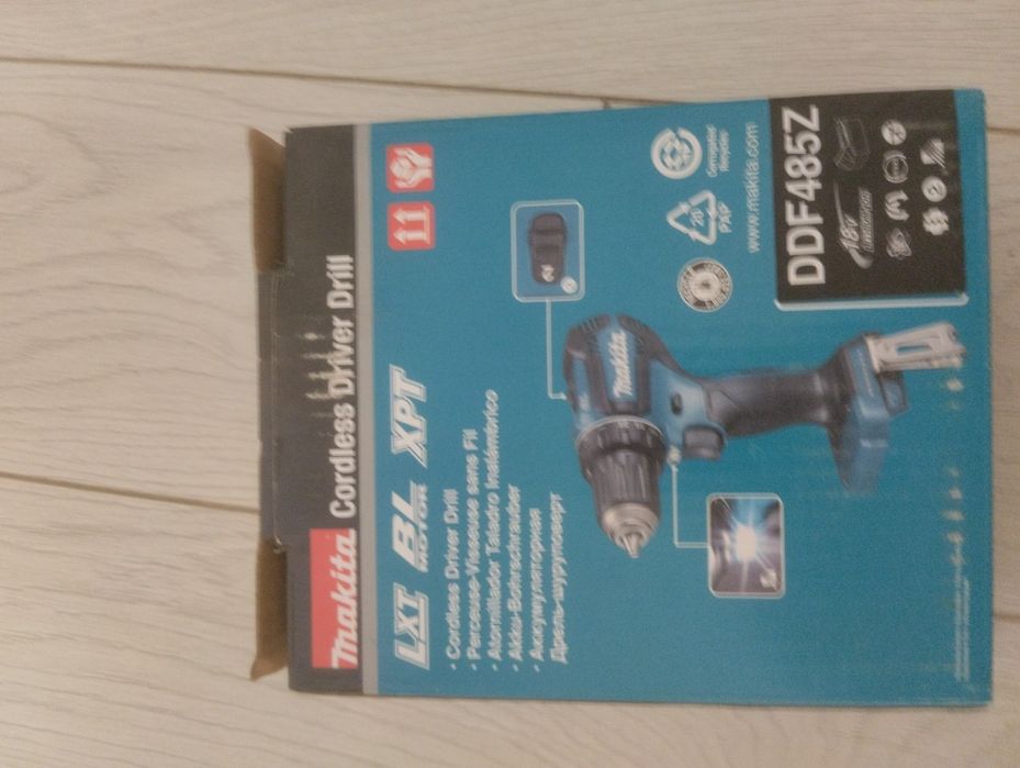 Продам шуруповёрт Makita DDF485 оригинал.