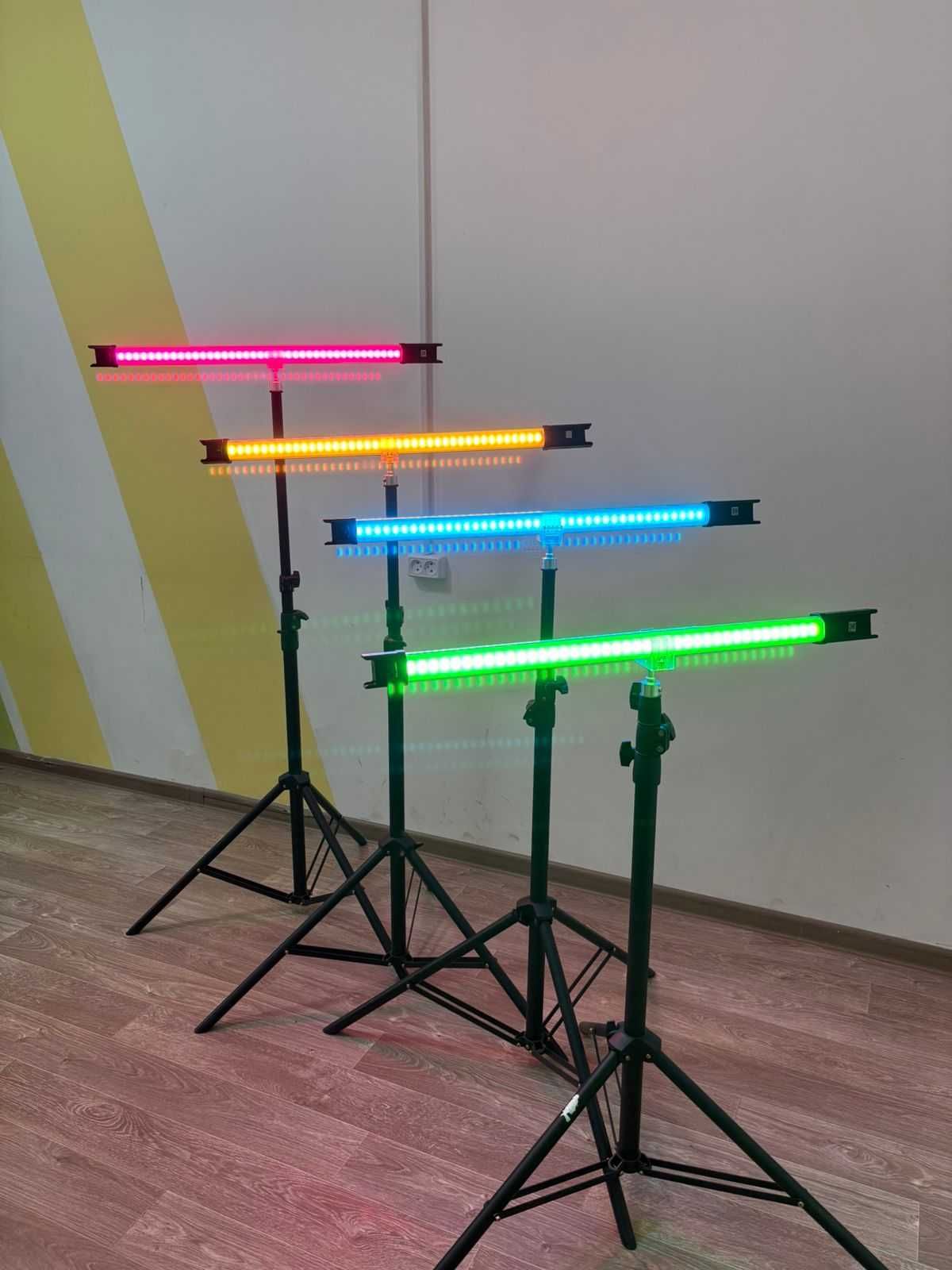 Продается Джедайка комплект свет RGB LED Godox TL60cm*4 штук Срочно