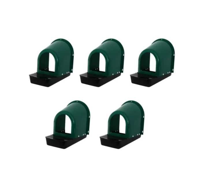 Cuibar pentru pasari NG-01, verde set 5 buc, NOU Livrare rapidă