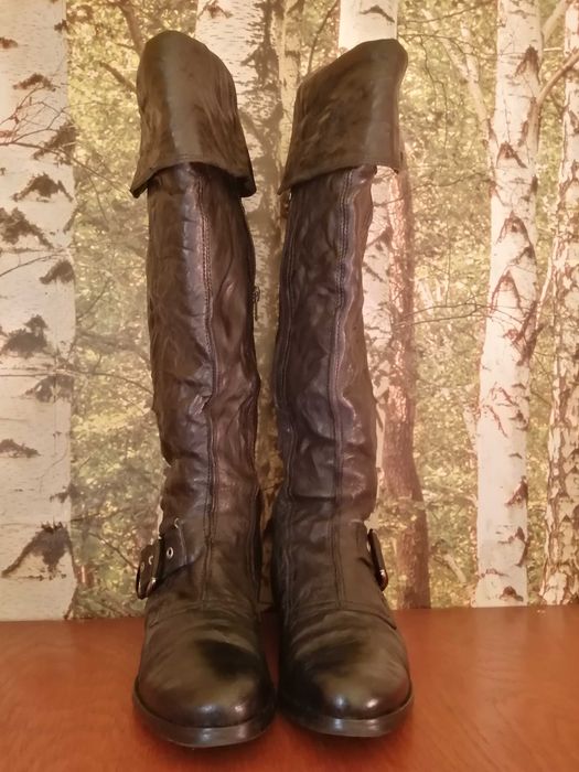 Vand cizme din piele naturala, nr.37