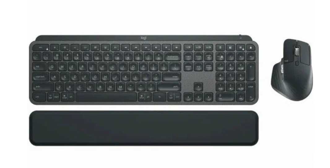 Комплект беспроводных клавиатуры и мышки Logitech MX Keys S Combo