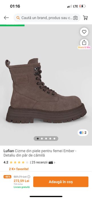 Vând ghete TRENDYOL