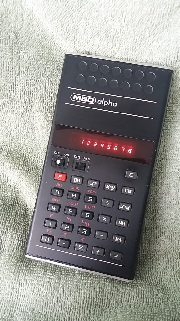 Calculator MBO anii 70