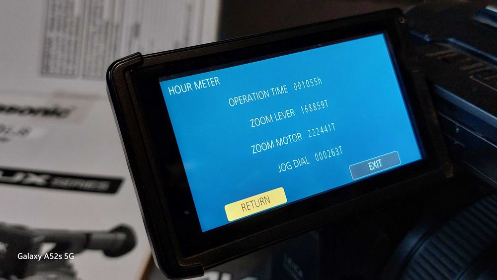 Camera  Panasonic AG UX 90