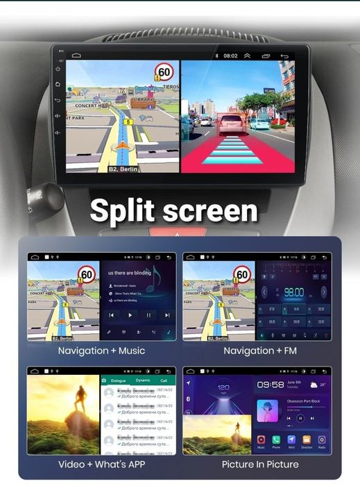 Navigatie Android dedicata Suzuki SX4 (2006-2013)