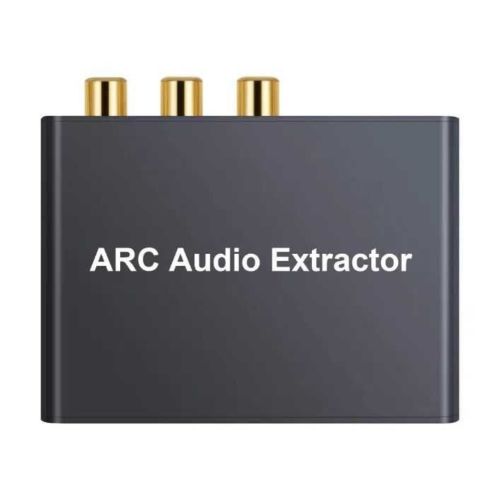 Цифров към аналогов аудио конвертор (DAC) HDMI към RCA,SPDIF,coaxial