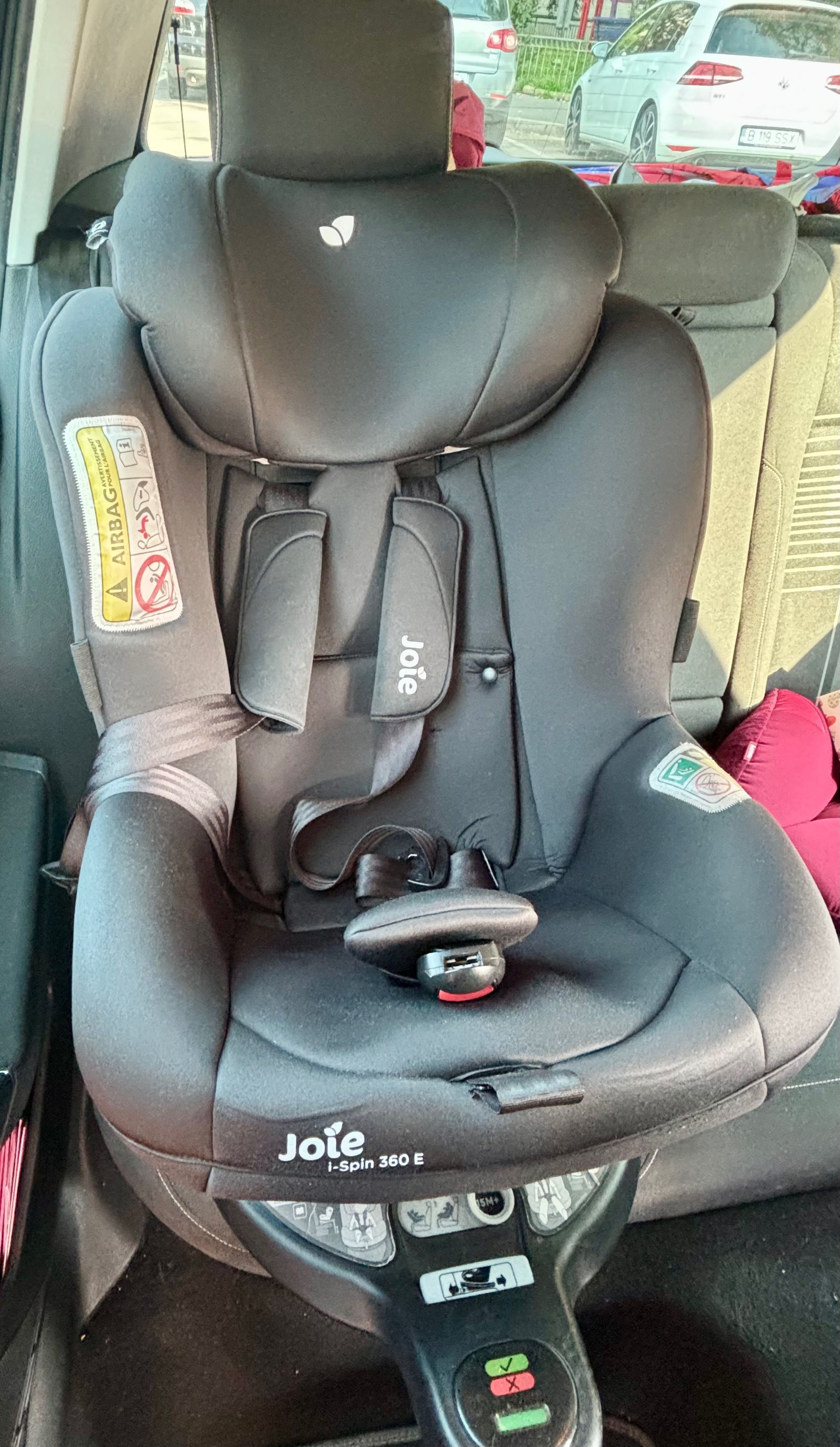 Scaun auto Joie I Spin 360 E isofix si picior de sprijin