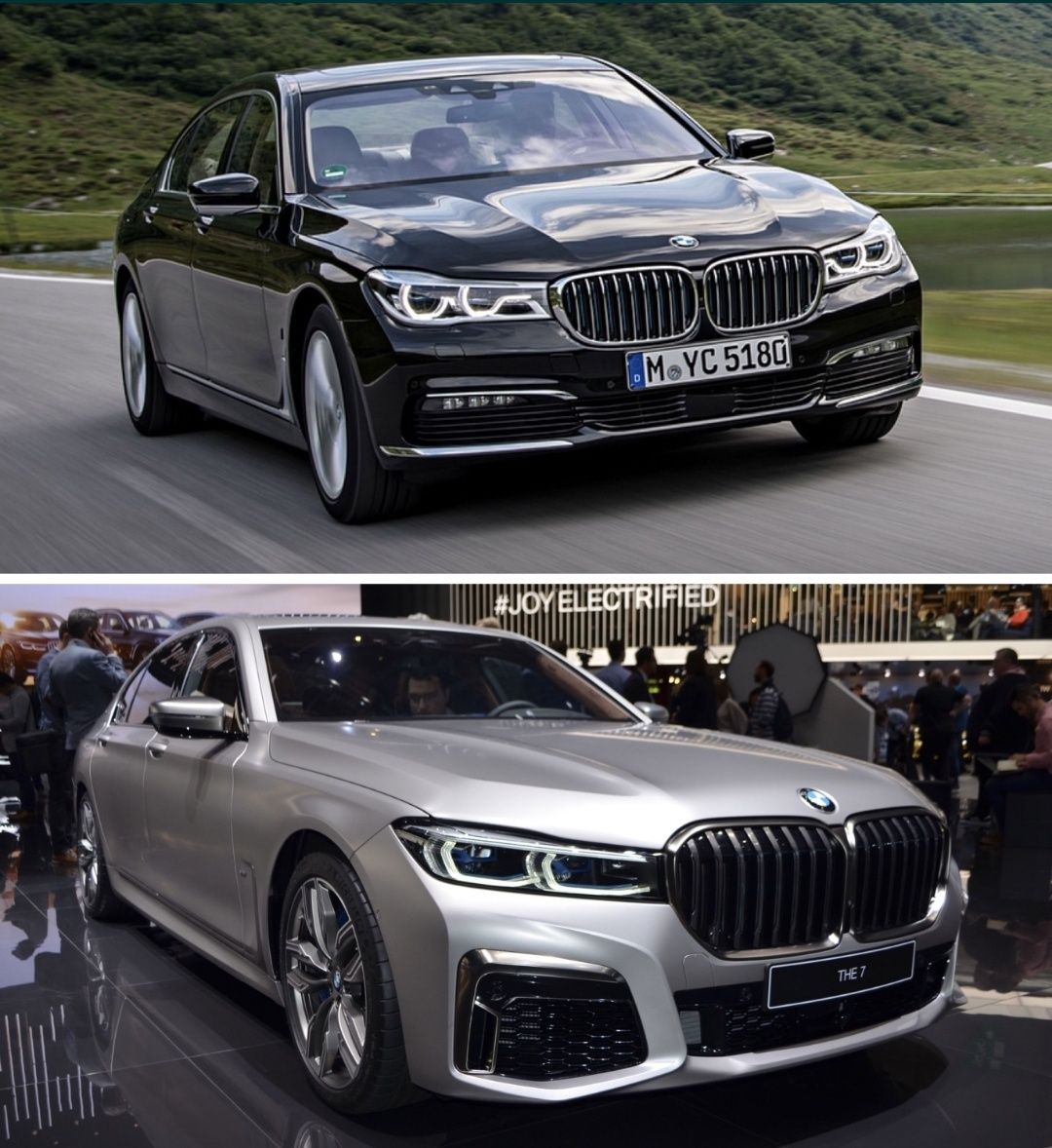 BMW 7 серия G11 обвес G12 LCI