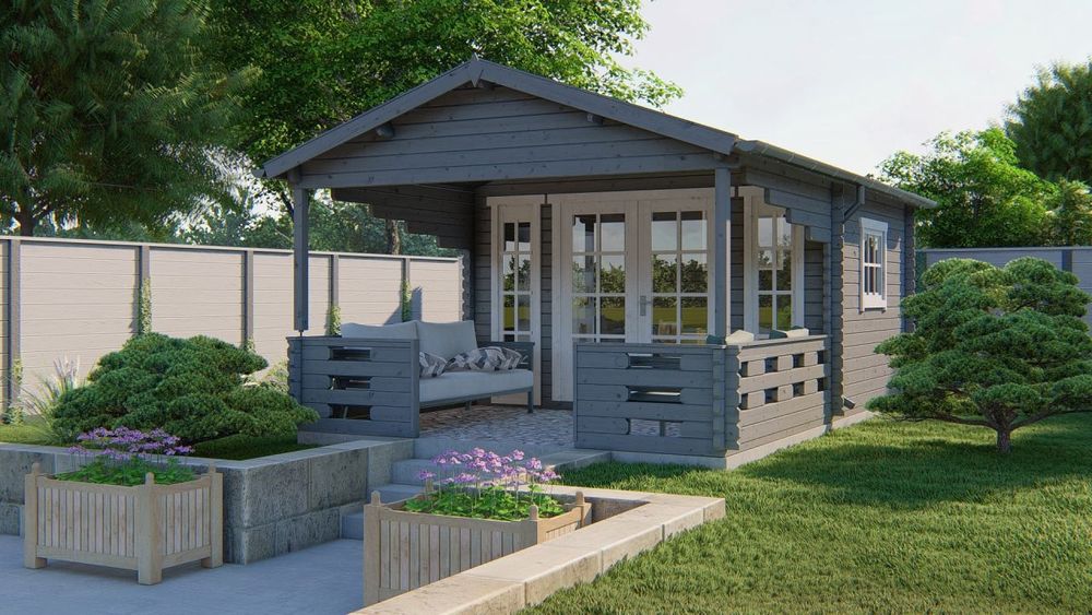 Vând și construiesc căsuțe din lemn